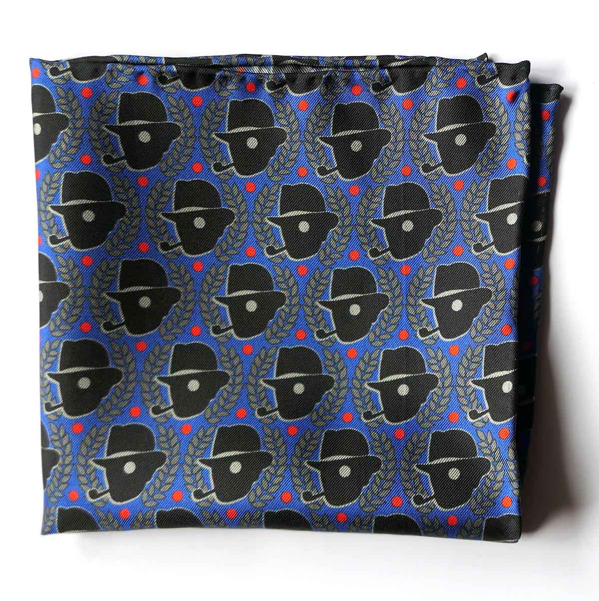 Silver Jubilee Pocket Square