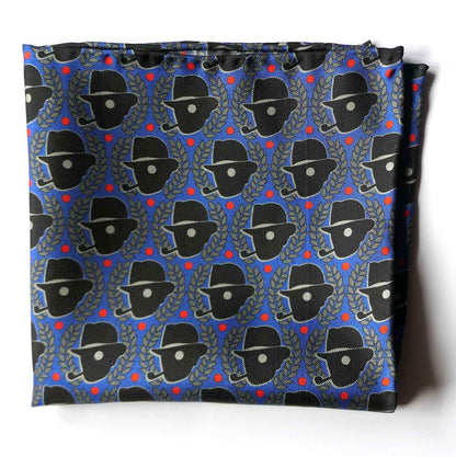 Silver Jubilee Pocket Square