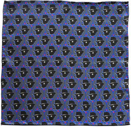 Silver Jubilee Pocket Square